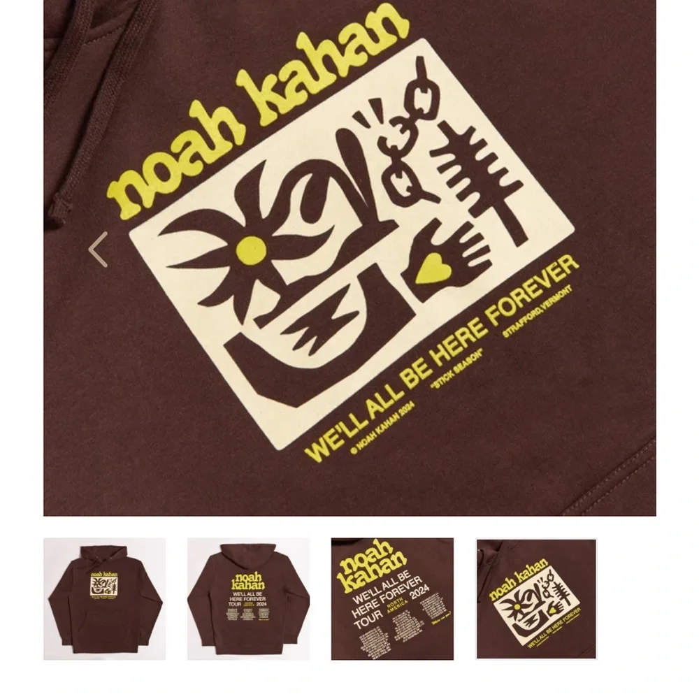 Noah Kahan 2024 Tour Hoodie - Picture 4 of 6